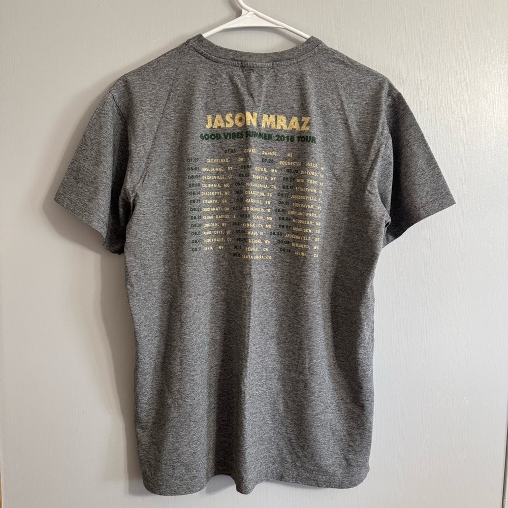 Jason Mraz Concert T-Shirt Size XS Medium - Picture 2 of 8